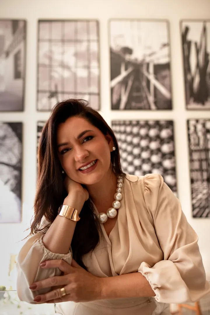Marisa Amorim, psicóloga, sorrindo